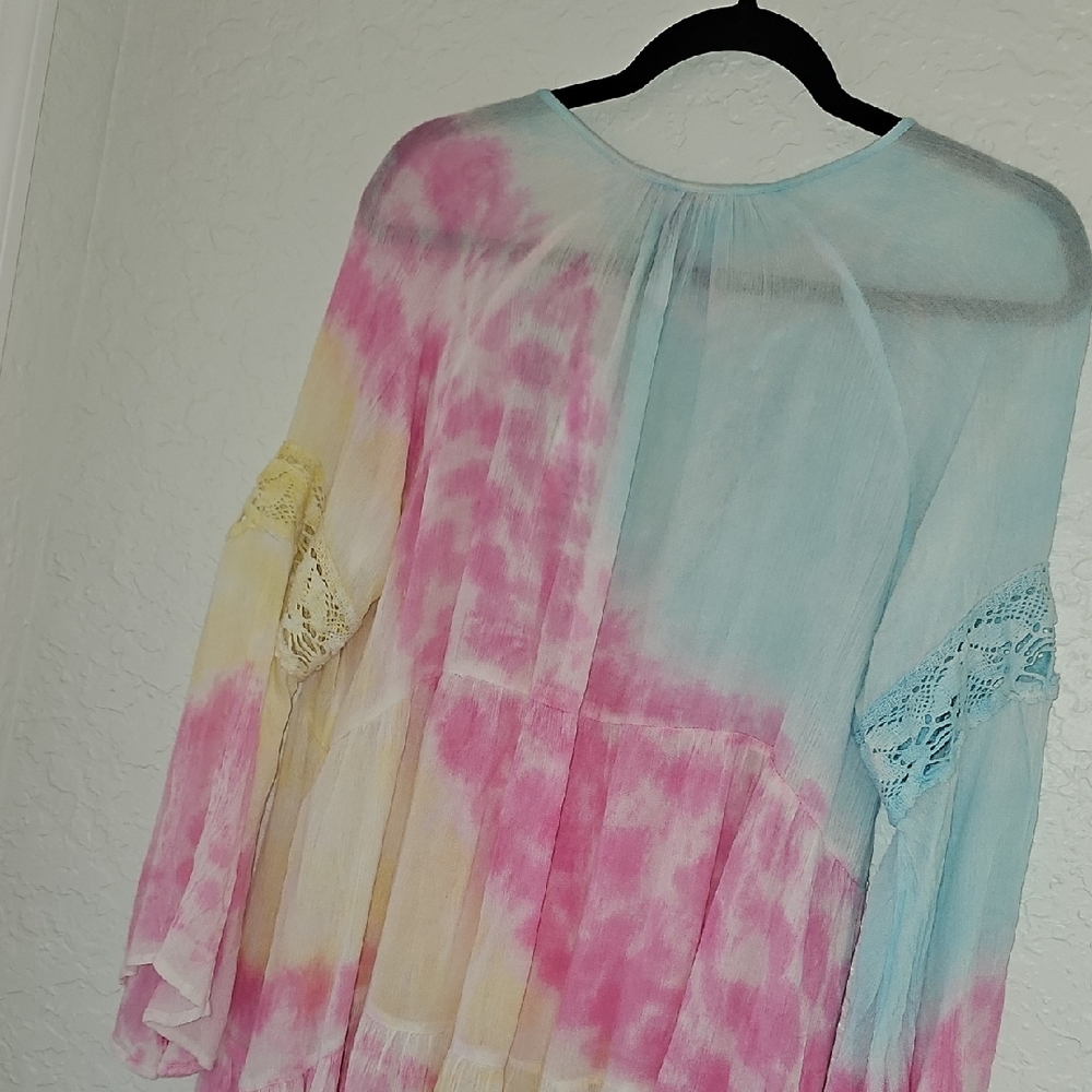 Tie-Dye Dress/Beach Cover-up - Picture 13 of 17